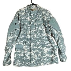 Military Army AirCrew Combat Mens Coat Green Camouflage Uniform Digicam Large R